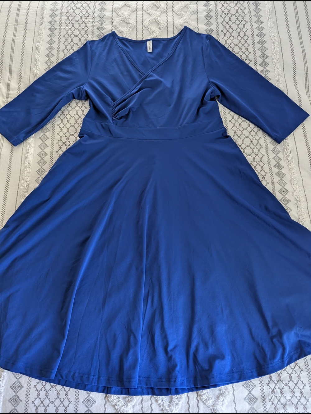 Clocor Wrap-Style Dress